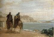 Edgar Degas, Promenade beside the sea